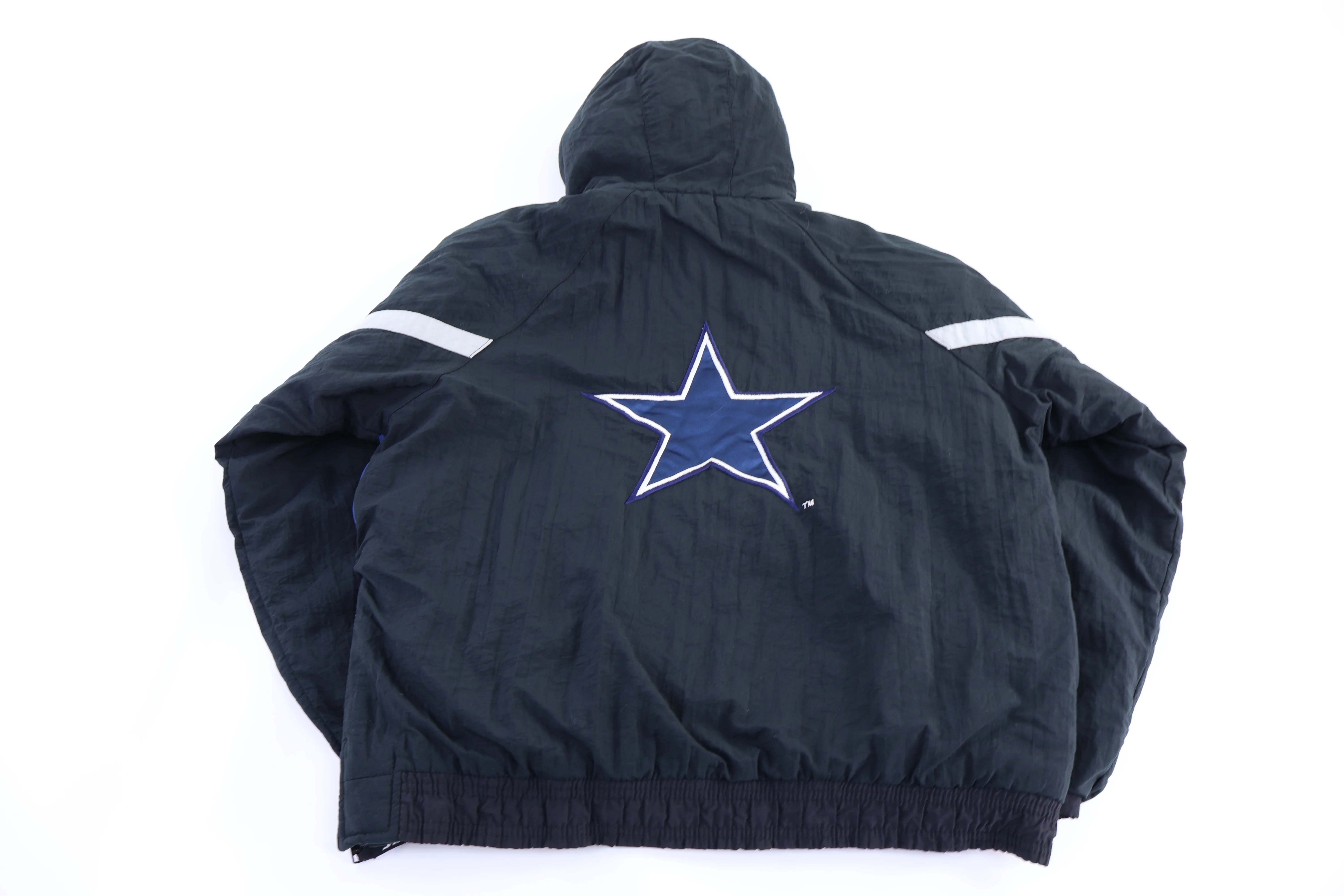 Youth Vintage Dallas Cowboys Football Puffer Jacket - Image 2