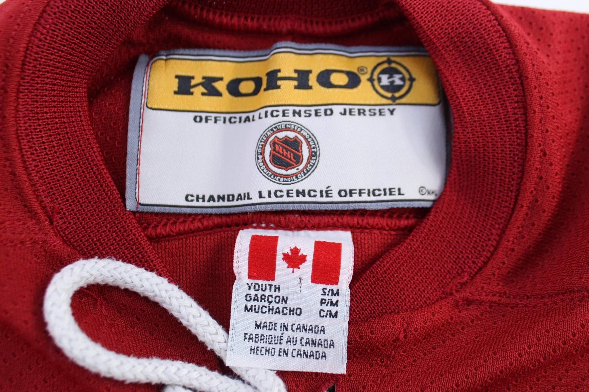 Youth Vintage Koho Phoenix Coyotes Hockey Jersey - Image 3