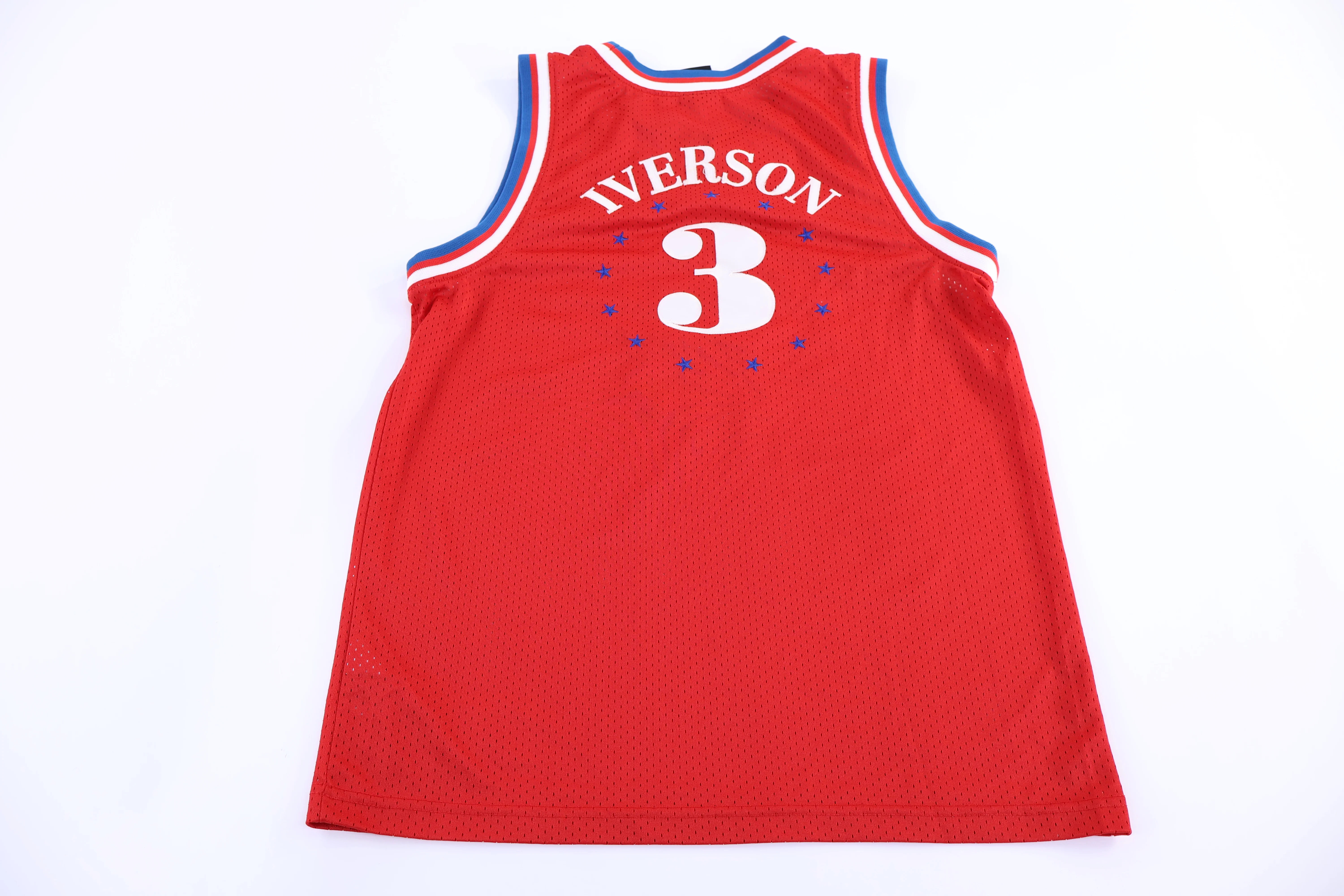 Youth Vintage Nike Allen Iverson Philadelphia 76ers Basketball Jersey - Image 2