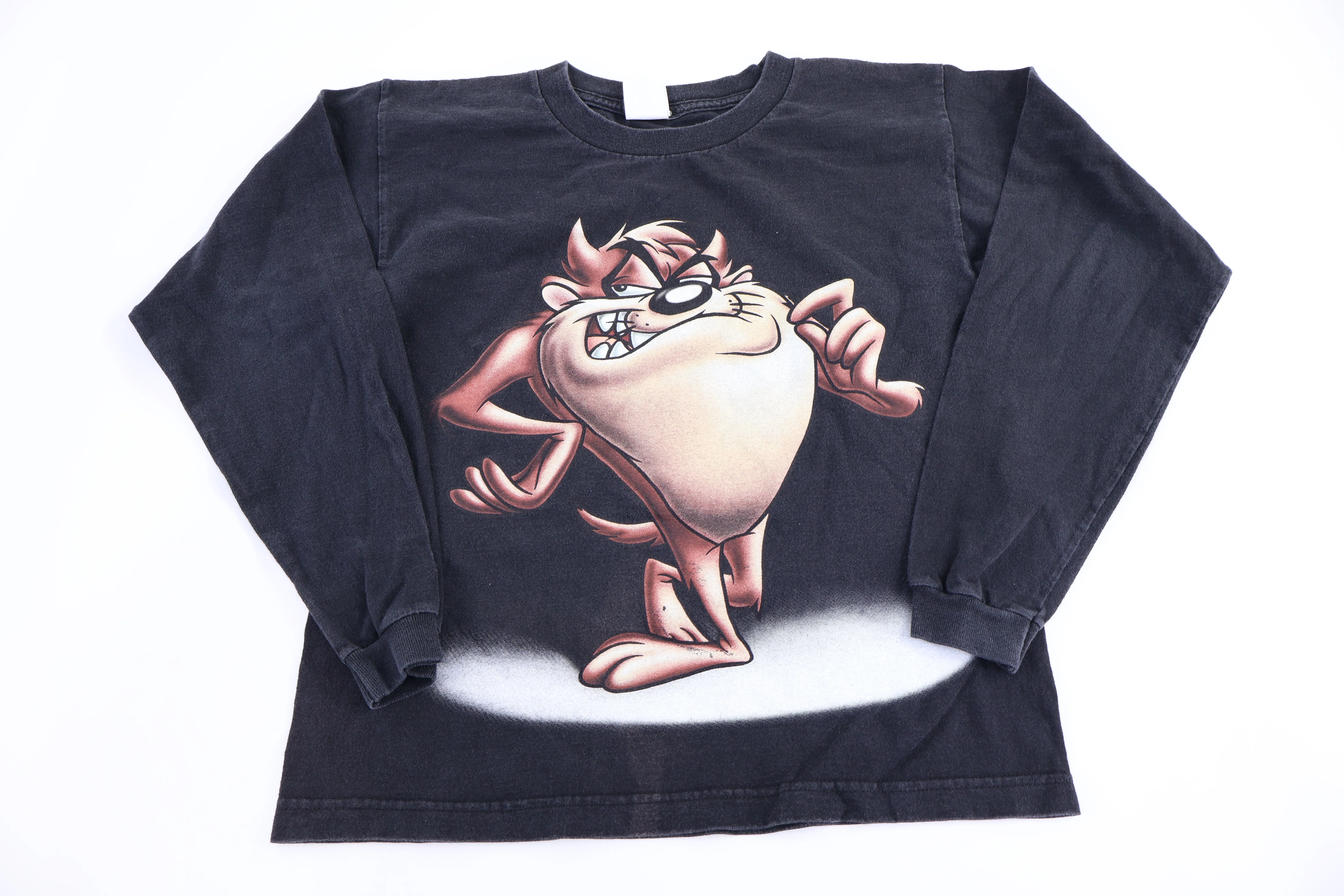 Youth Vintage Taz The Devil Graphic LS T-shirt