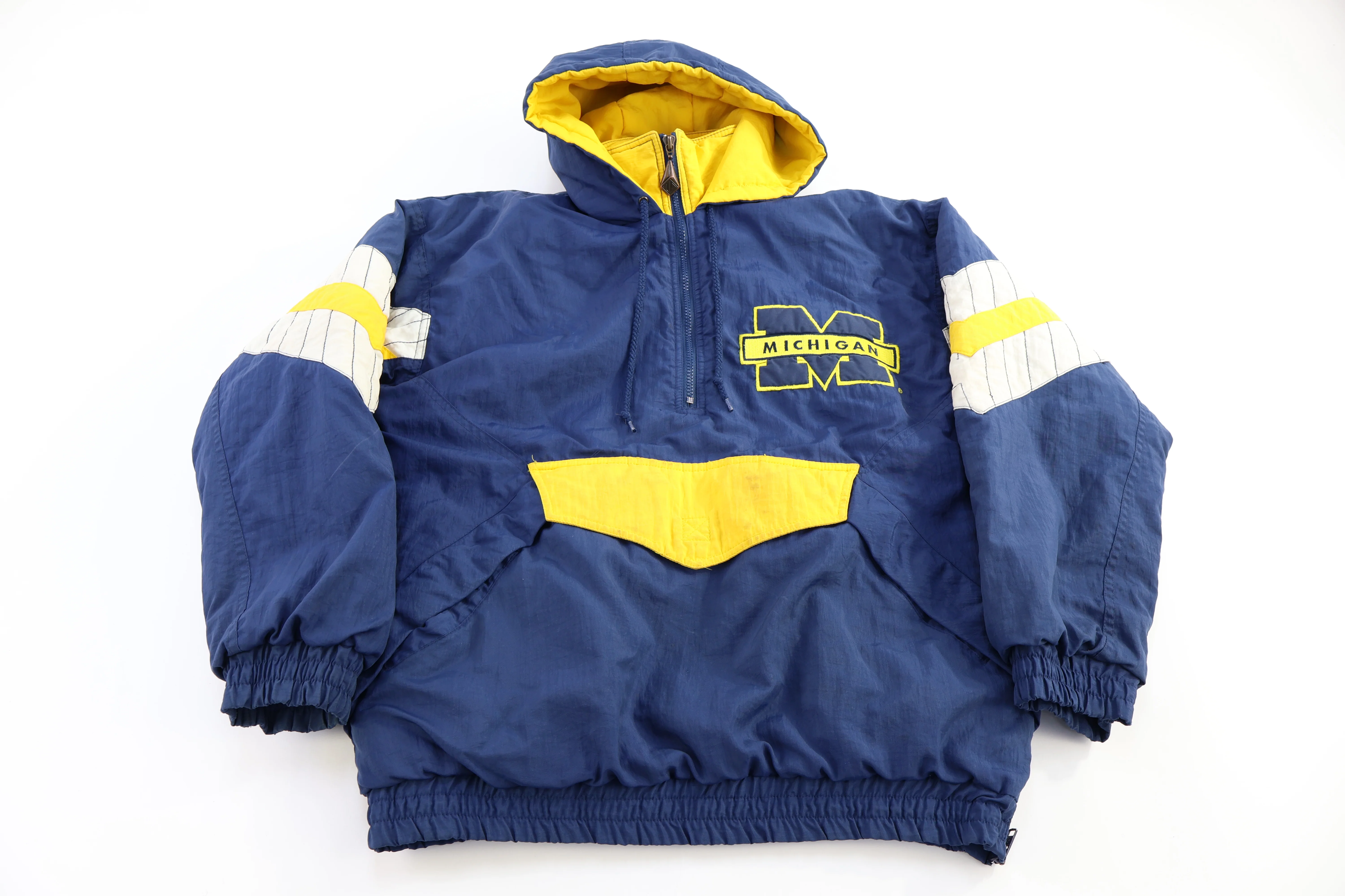 Youth Vintage University of Michigan Puffer Jacket