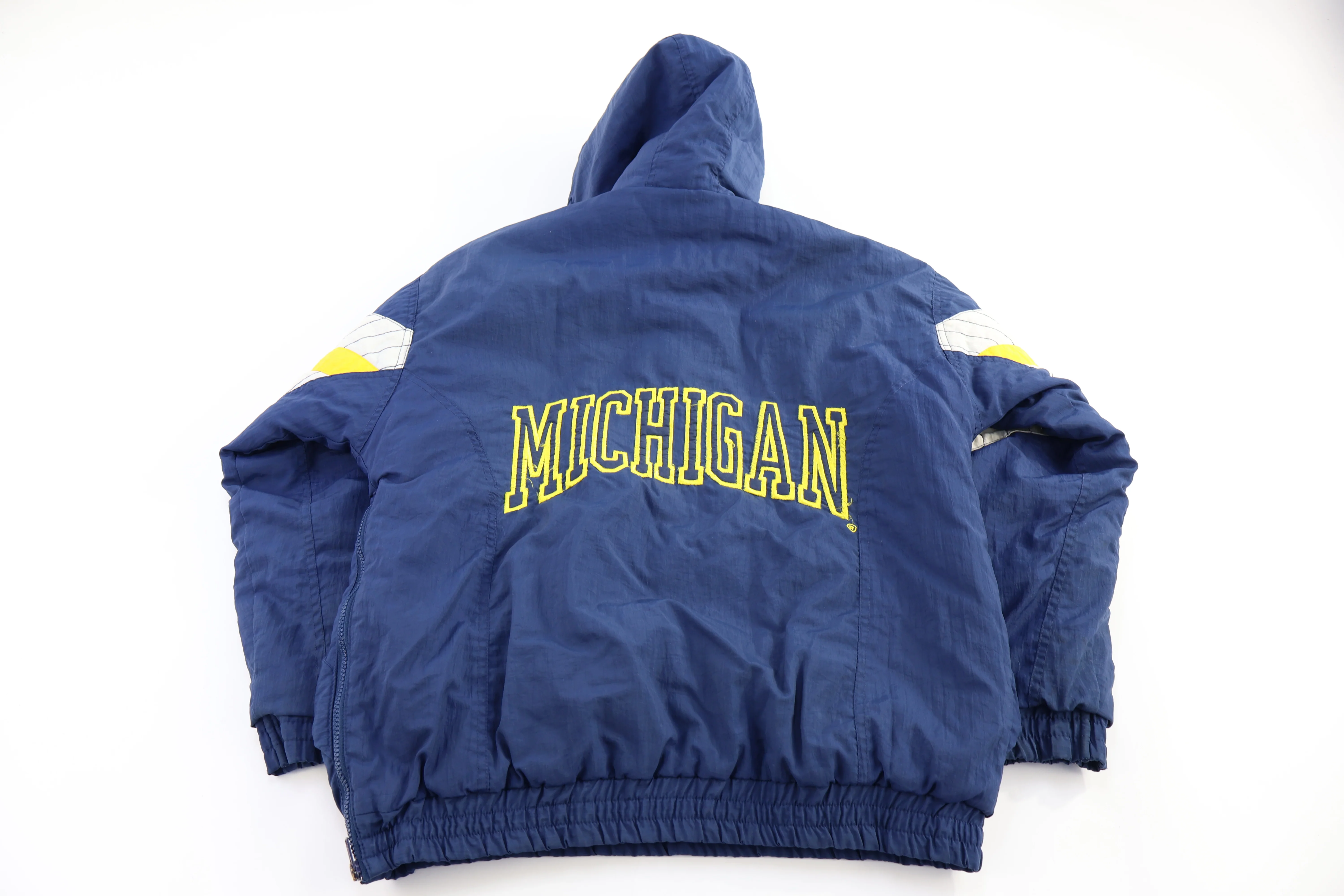 Youth Vintage University of Michigan Puffer Jacket - Image 2