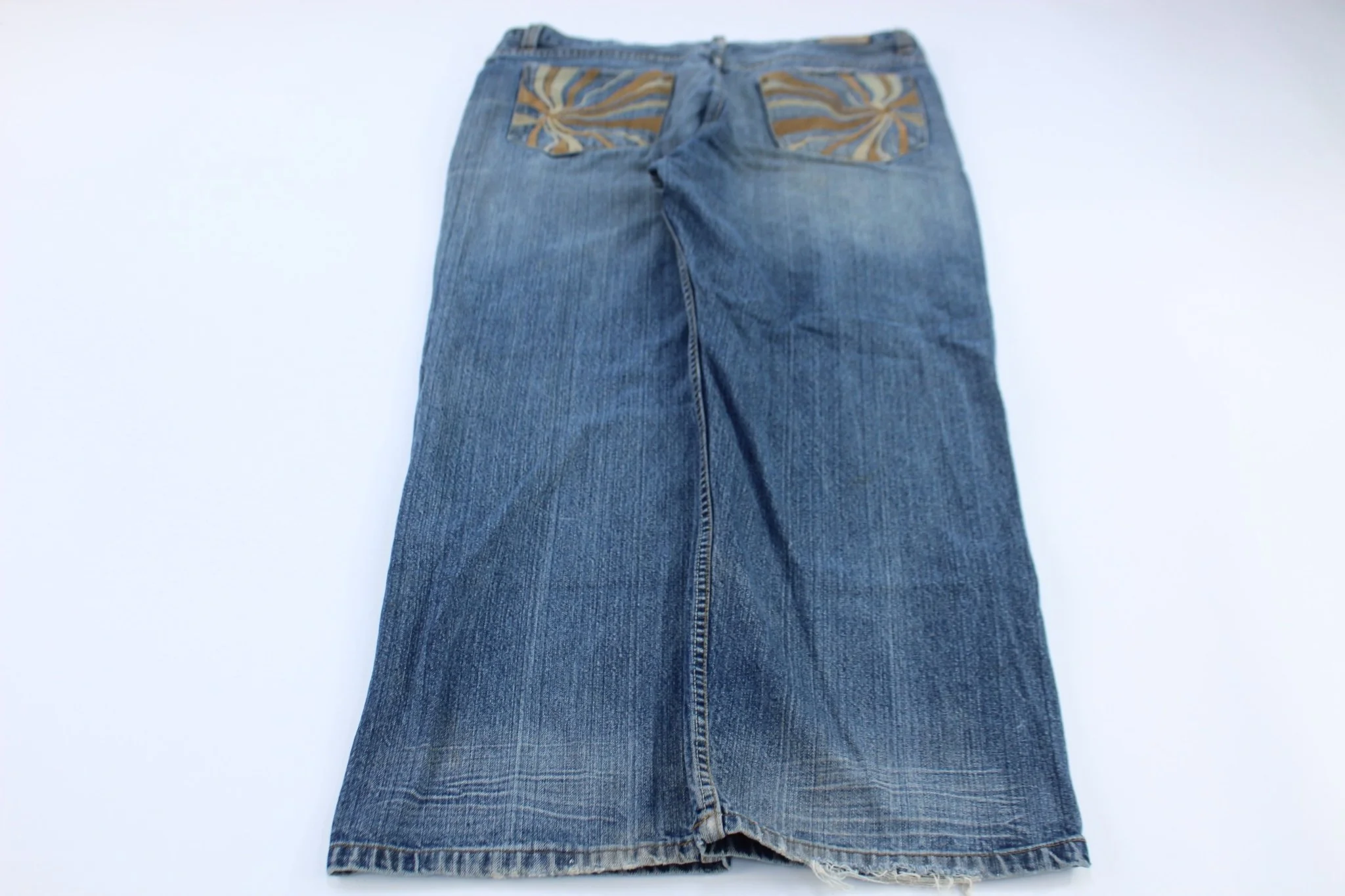 Zeep Embroidered Denim Jeans - Image 2